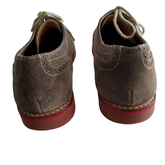 Nordstrom 1901 Wing Tip Leather Shoes Oxford Gray Size 10M main image 5